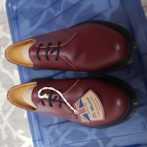 NWT Dr Martens Smooth Cherry Red shoes